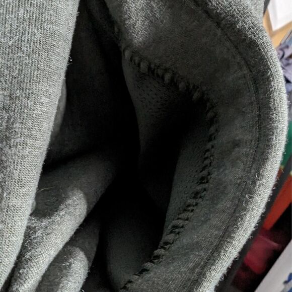 Adidas Cosy Cover Up Cowl Neck Hoodie Raglan Sleeve Athletic Gray Size M - Picture 3 of 9